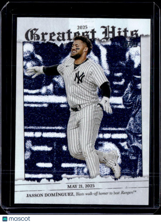 2026 Topps Series 1 JASSON DOMINGUEZ #GH-6 Greatest Hits