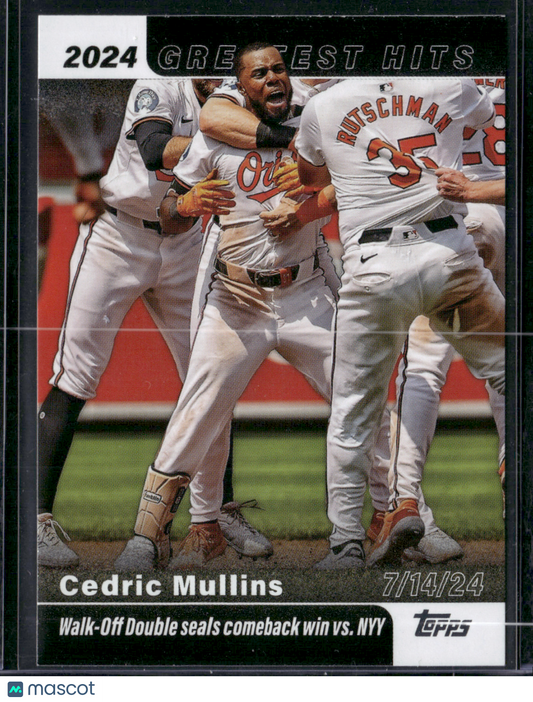 2025 Topps Series 1 CEDRIC MULLINS #GH-20 Greatest Hits