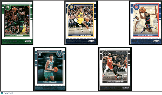2024 NBA Hoops 5 ~ CARDLOT Jaylen Brown/Cameron Johnson (NM)