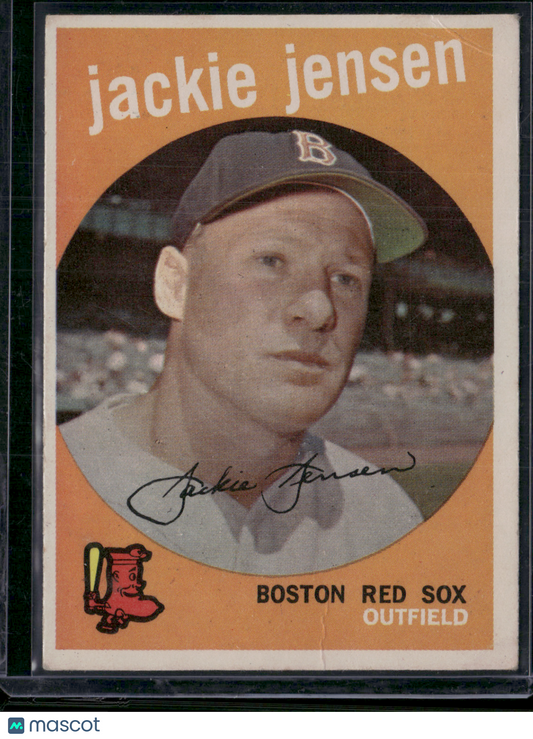 1959 Topps JACKIE JENSEN #400
