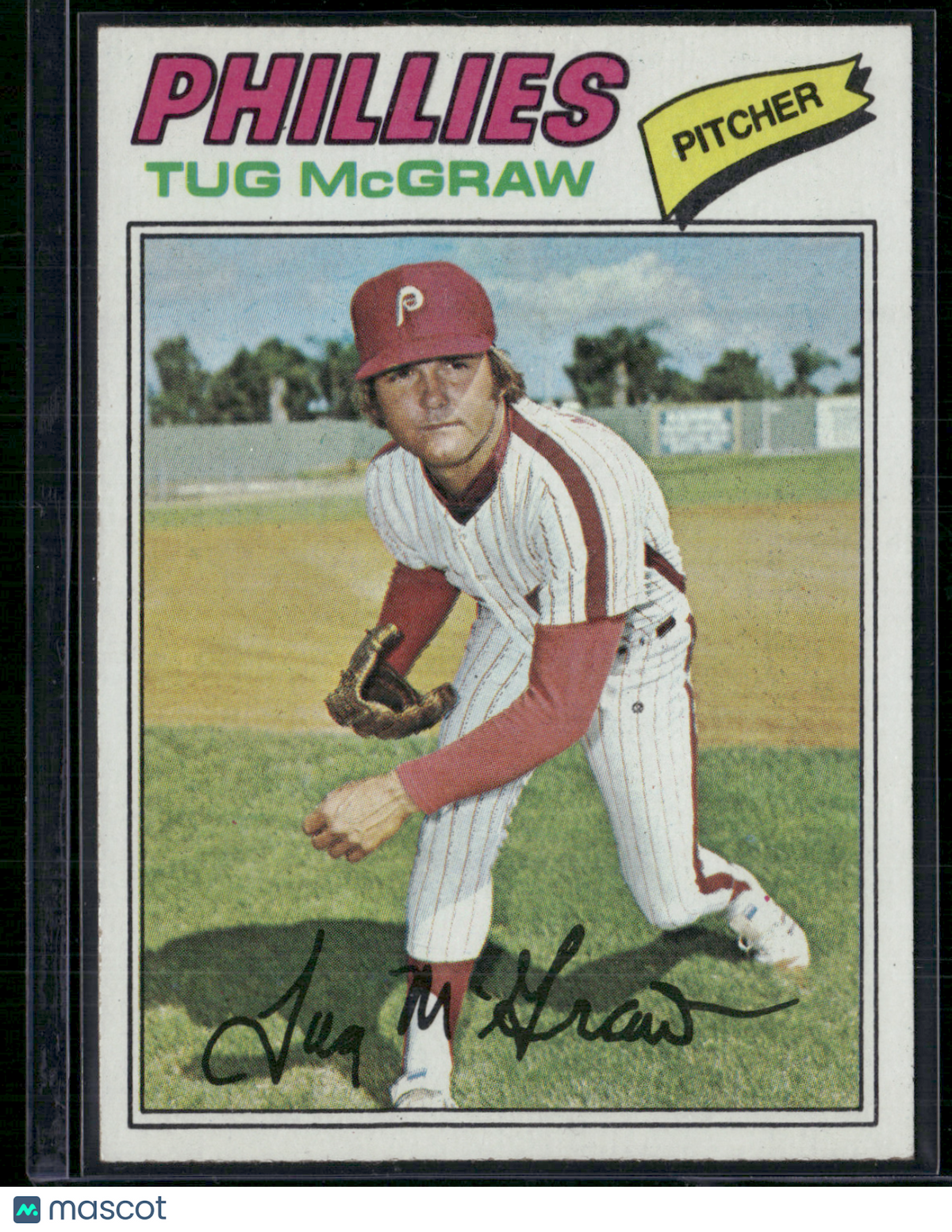 1977 Topps TUG MCGRAW #164 (EX-EX/MT)