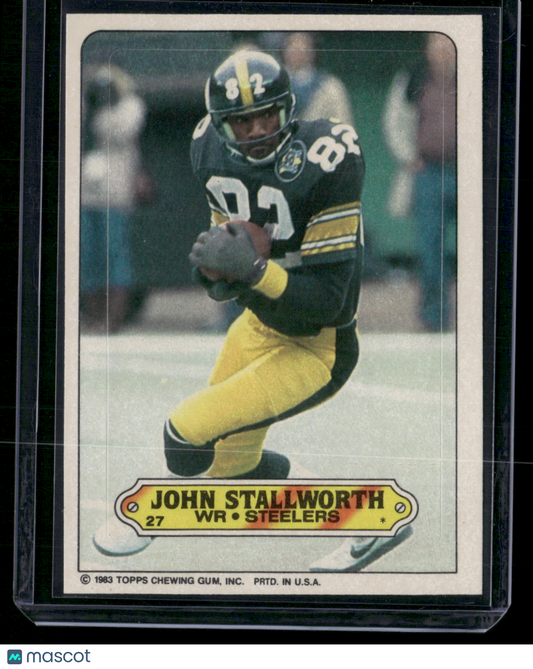1983 Topps JOHN STALLWORTH Sticker (NM)