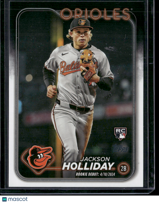 2024 Topps Update JACKSON HOLLIDAY RC #US97 Rookie Debut