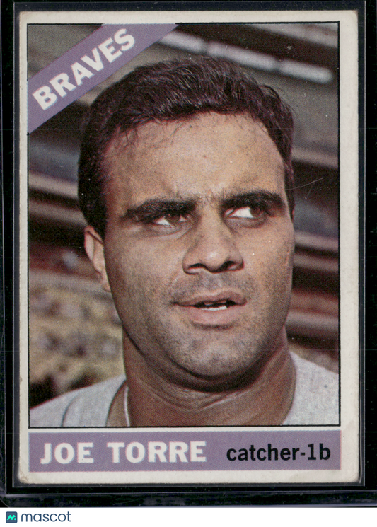 1966 Topps JOE TORRE #130 Light Scratching Surface Dent (Good)
