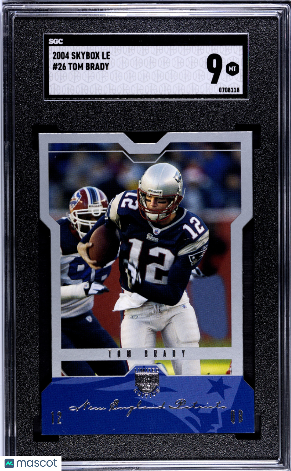 2004 Skybox Le Tom Brady #26 SGC 9