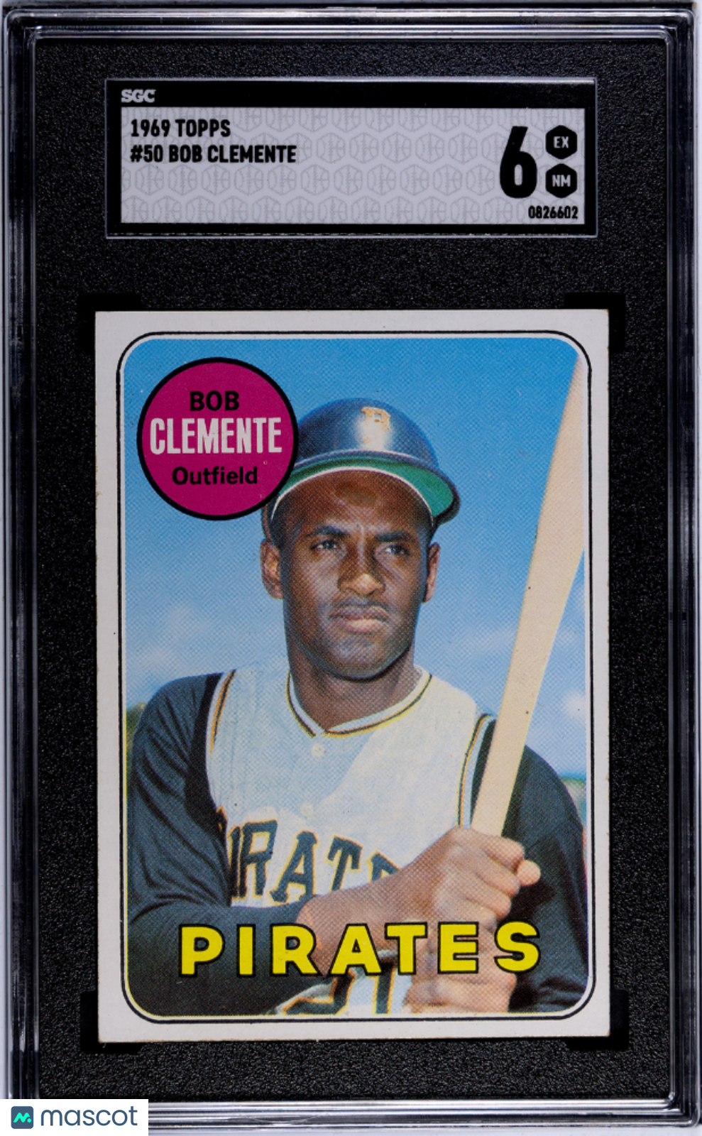 1969 Topps Bob Clemente #50 SGC 6