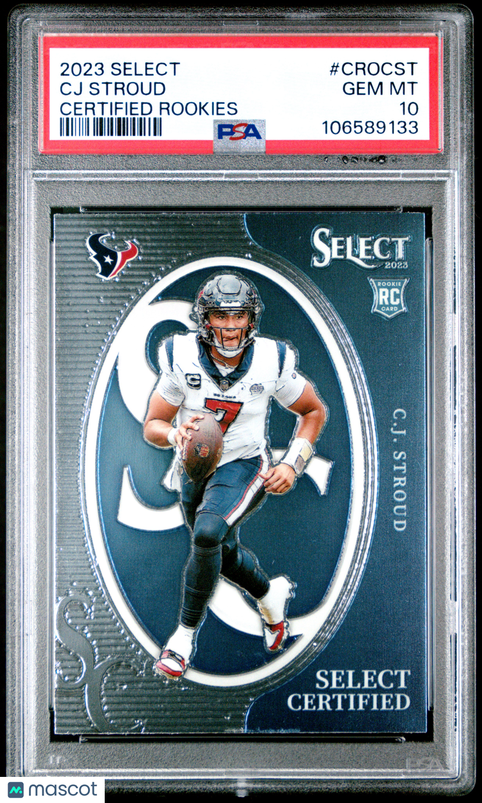 2023 Panini Select Select Certified Rookies CJ STROUD #CROCST PSA 10 Rookie RC