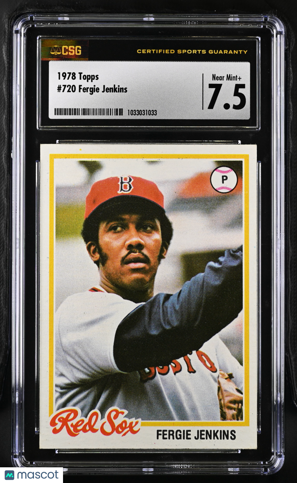 1978 Topps Fergie Jenkins #720 CGC 7.5