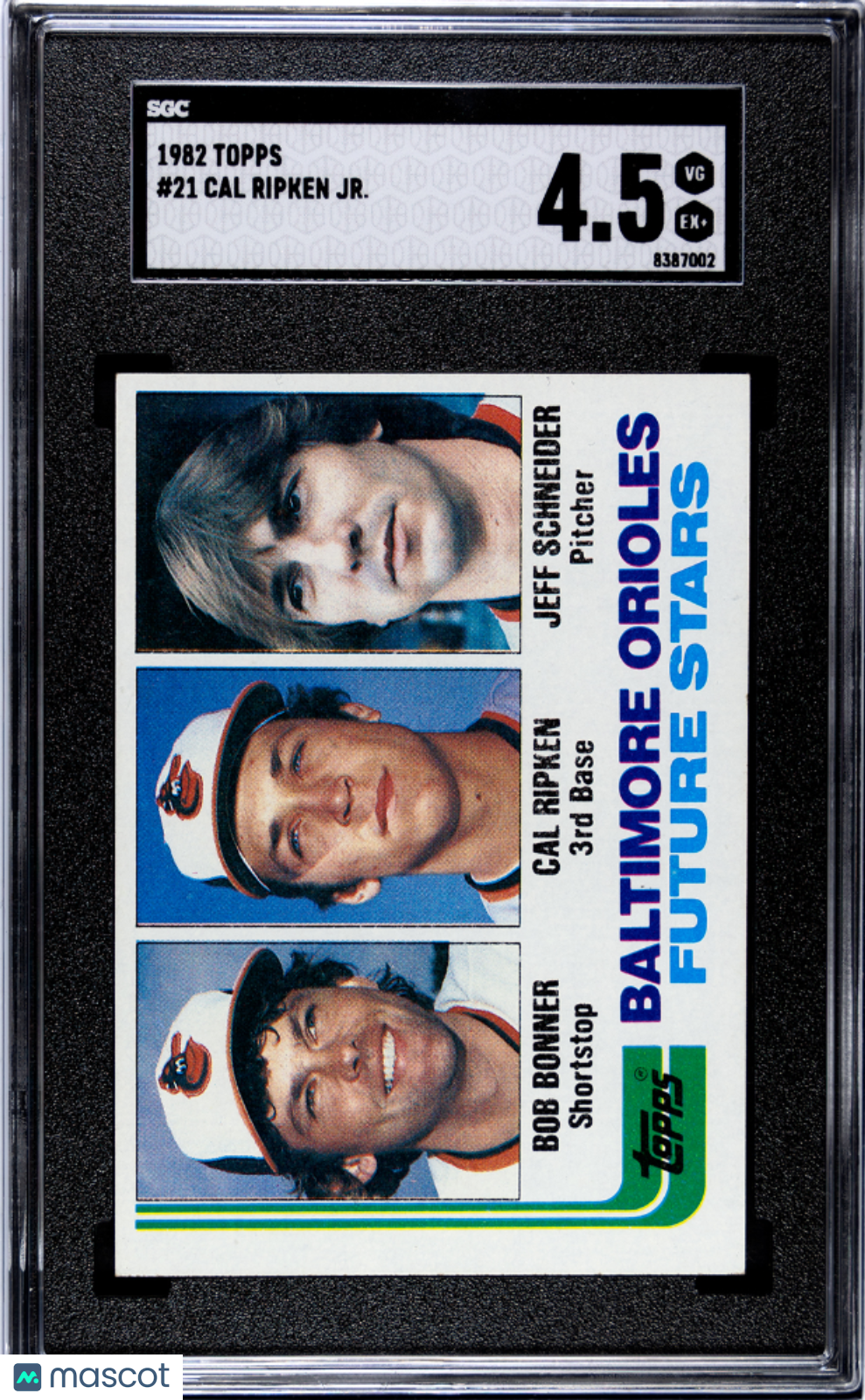 1982 Topps Cal Ripken JR. #21 SGC 4.5
