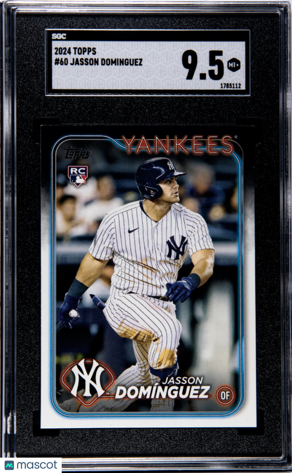 2024 Topps Jasson Dominguez #60 SGC 9.5