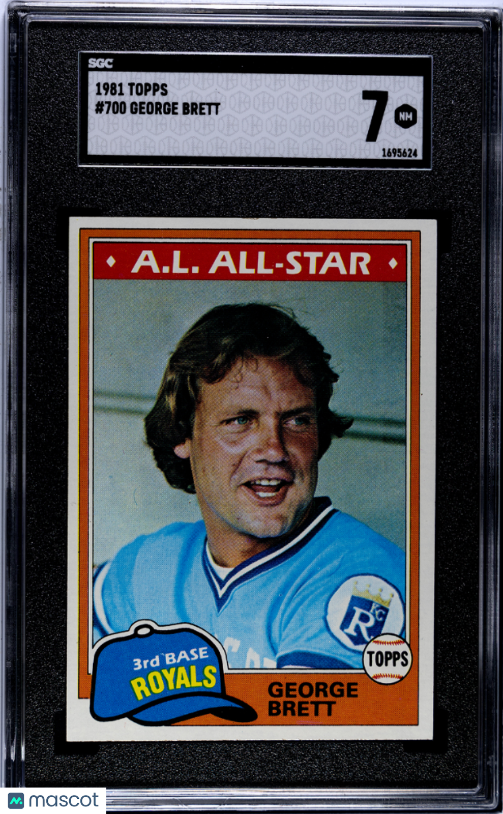 1981 Topps George Brett #700 SGC 7