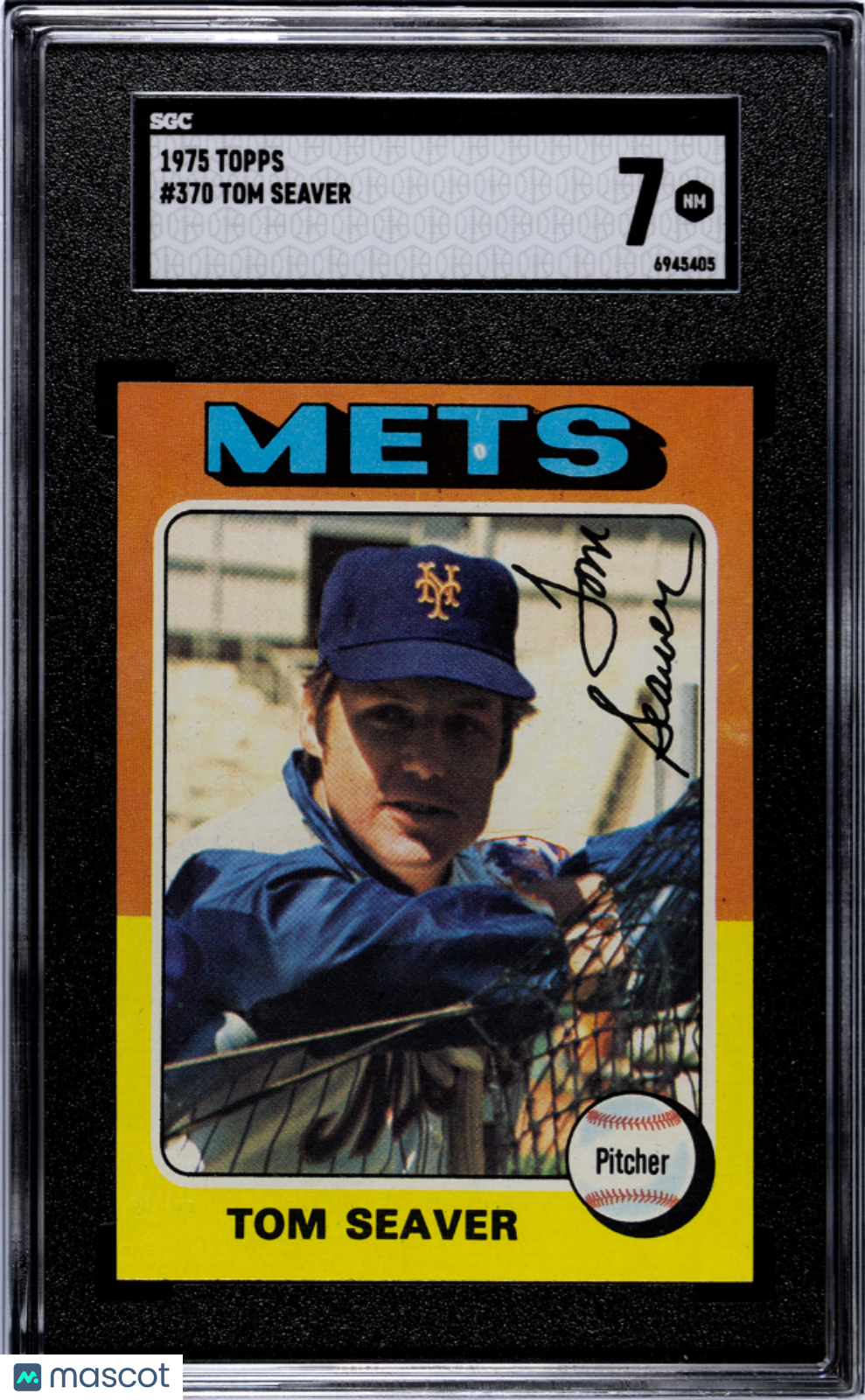 1975 Topps Tom Seaver #370 SGC 7