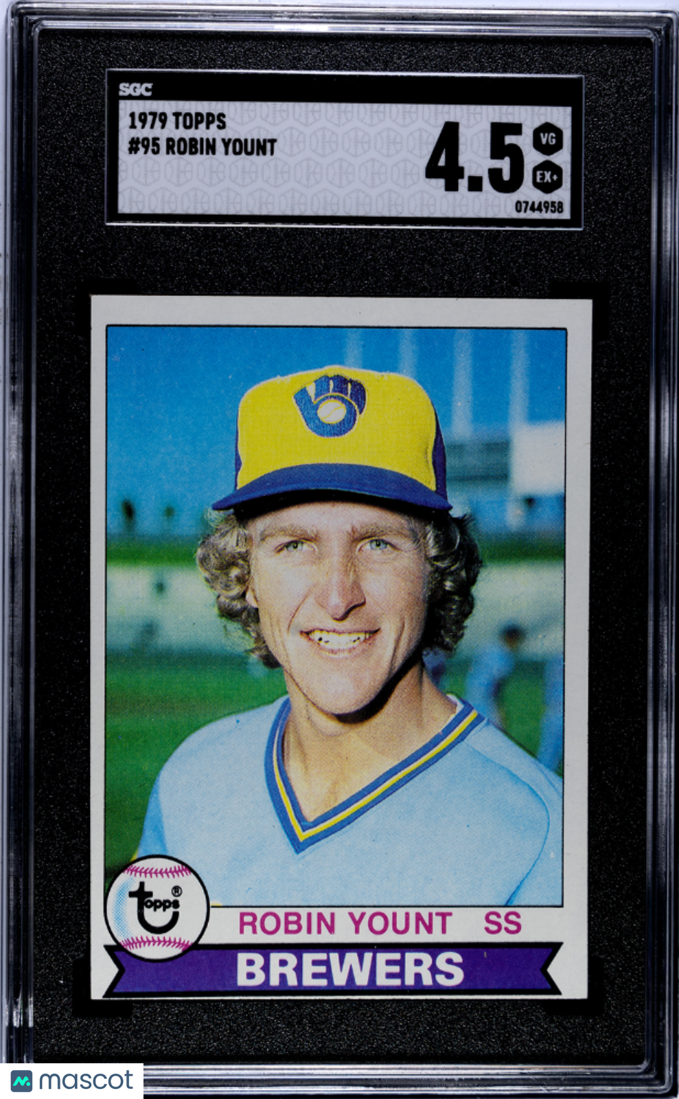 1979 Topps Robin Yount #95 SGC 4.5