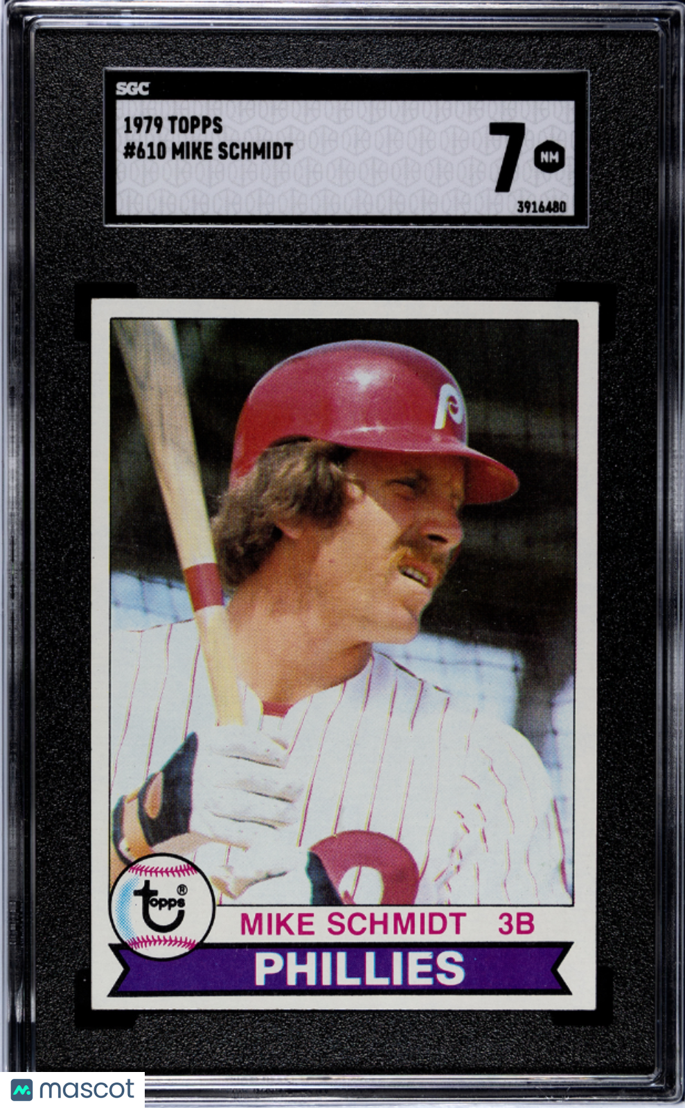 1979 Topps Mike Schmidt #610 SGC 7