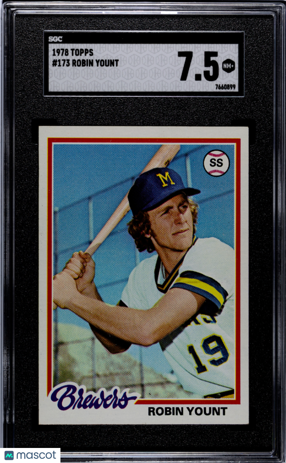 1978 Topps Robin Yount #173 SGC 7.5