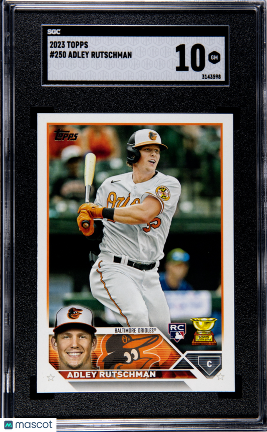 2023 Topps Adley Rutschman #250 SGC 10
