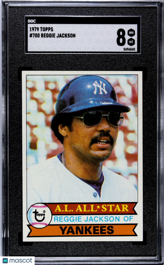 1979 Topps Reggie Jackson #700 SGC 8