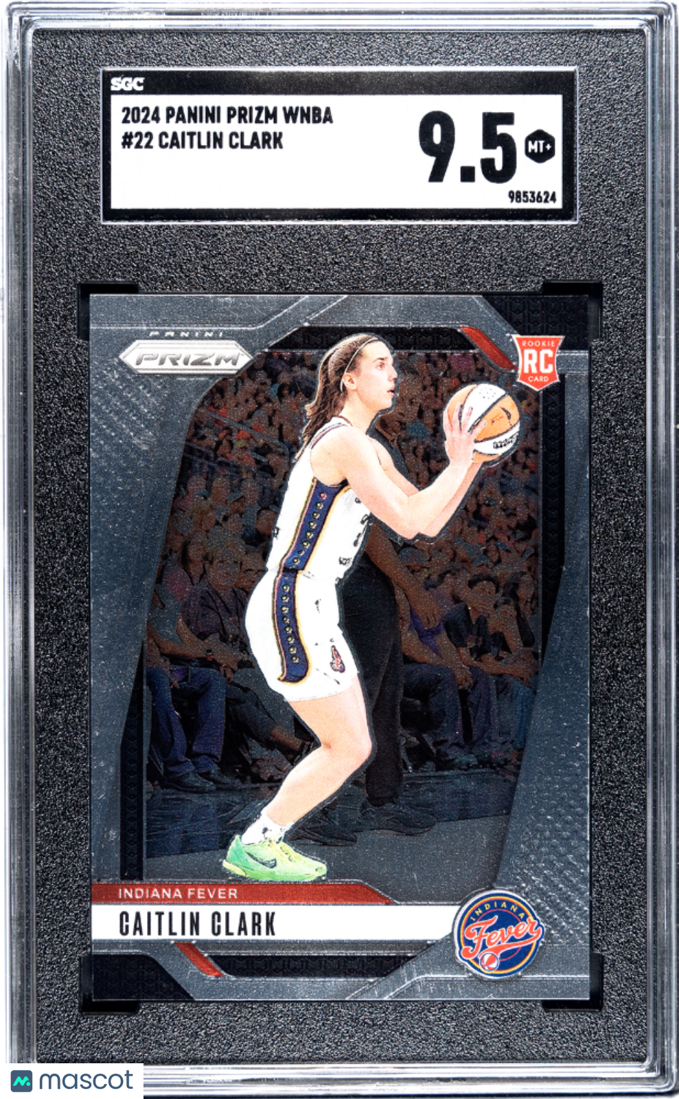 2024 Panini Prizm WNBA CAITLIN CLARK #22 SGC 9.5 Rookie RC